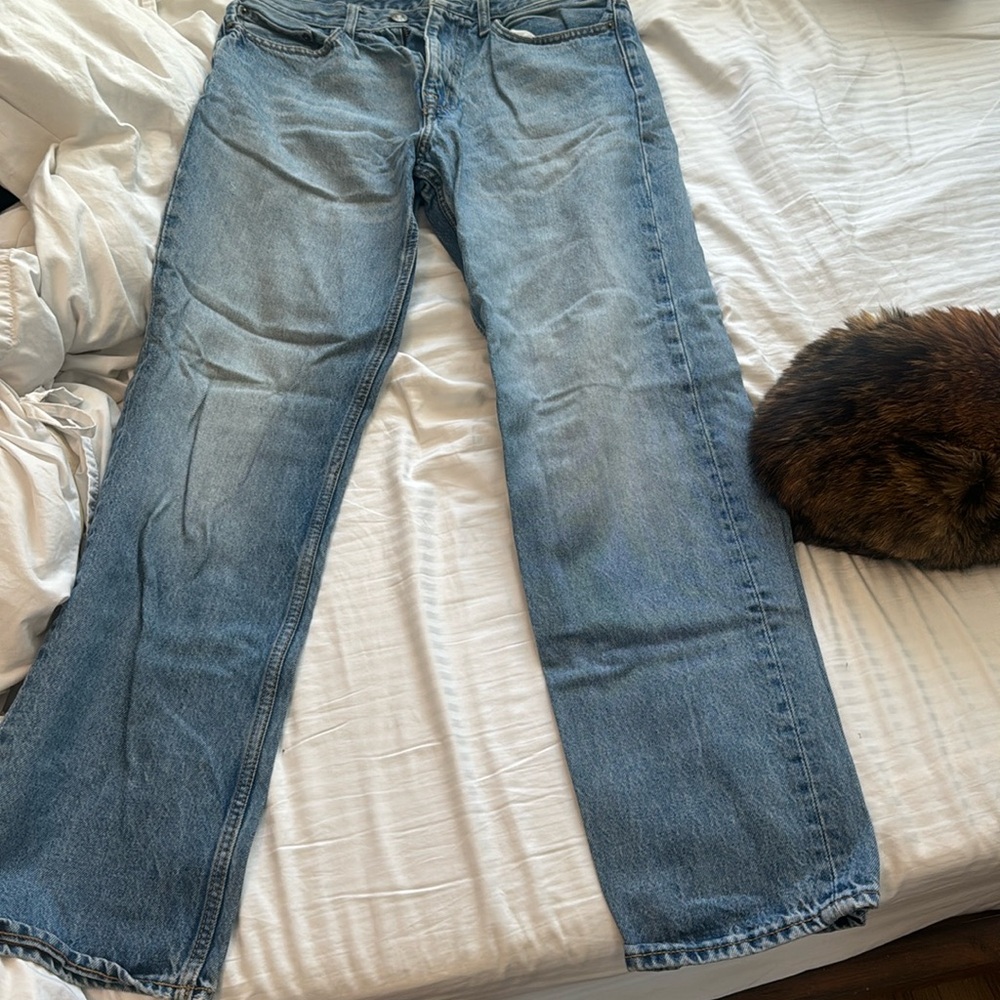 Faded relaxed fit 100% cotton goodfellow&co (target) jeans. 30Wx32L.